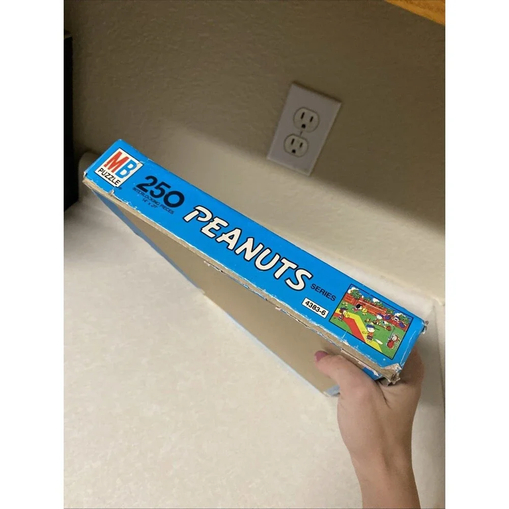Vintage Peanuts jigsaw puzzle Milton Bradley 4383-6 250 pieces